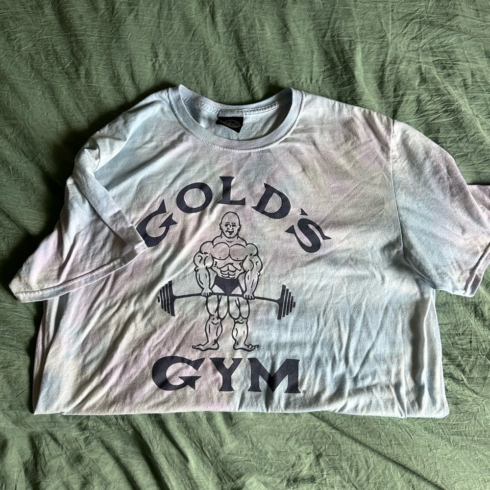 Gold’s Gym tye dye tee